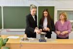 Старшие классы в кабинете химии Светланы Быковой