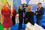 Перед открытием выставки организаторы устроили пресс-конференцию для омских СМИ