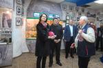 В музее комплекса гостям рассказали о славной истории омского футбола