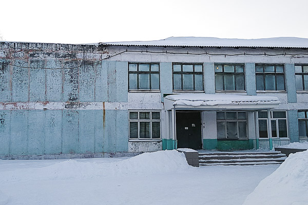 Школа в поселке Большие Поля до реконструкции