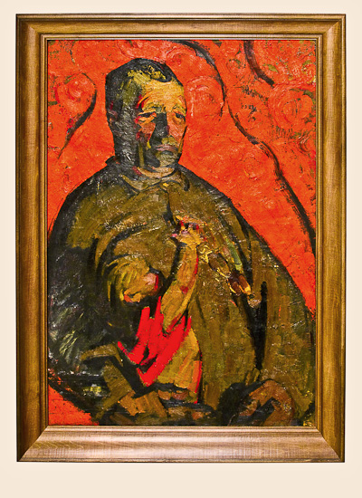 Николай Брюханов (1928&ndash;1979). Ветеран войны. 1965. Холст, масло