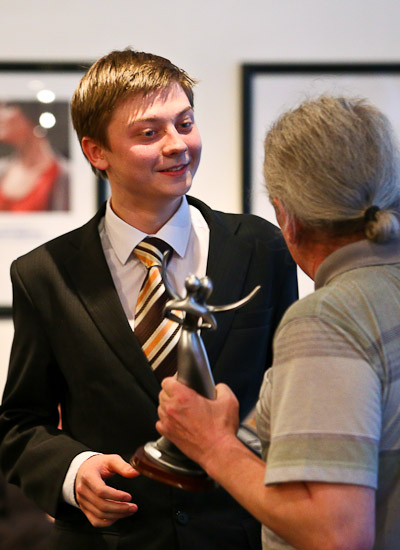 Евгений Турышев (гимназия № 88) получил приз за лучшее исполнение сонетов