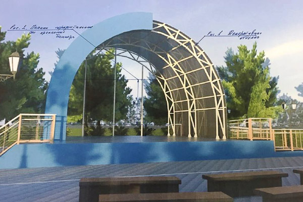 Проект концертной площадки