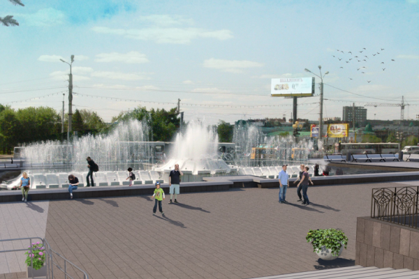 Площадь у Музыкального театра