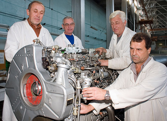 Engine manufacturing in Omsk 