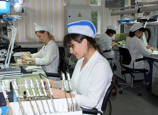 Omsk is famous for knowledge-intensive industries