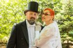 Символическую церемонию бракосочетания проводят Татьяна Жарова и Генрих Бефус