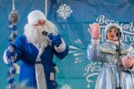 Вторым поздравить омичей прибыл Дед Мороз Ленинского округа