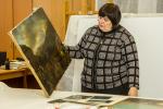 Картиной «Несение креста» занималась еще Валентина Бекишева — первый реставратор музея