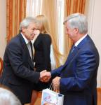 Виктор Шрейдер заверил гостя, что скучать в День города не придется