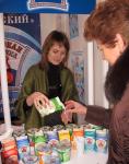 Молочную продукцию местных сельхозпроизводителей на выставке можно было продегустировать
