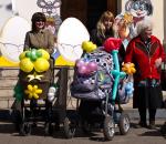 Последние минуты перед началом парада колясок