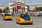 Городские такси стартовали в Октябрьском округе