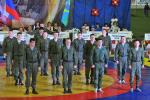 В параде принял участие 242-й учебный центр Воздушно-десантных войск