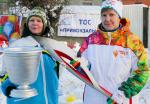 Этот факел нёс олимпийский огонь по Омску. КТОС «Привокзальный»