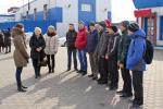 Лицеистов встречает специалист по работе с молодёжью Надежда Конченко
