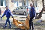 Улица Маркова носит имя героя, а значит, субботник на ней — акция патриотическая
