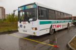 Водители демонстрировали навыки на одном автобусе марки ЛиАЗ-5293