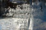 Пузырьки воздуха в ледовых блоках