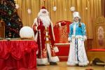 И в новогоднем тереме ребят встречают Дед Мороз со Снегурочкой!