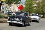 Символика советской эпохи прекрасно смотрится на автомобилях старше 30 лет