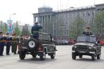 Завершение построения войск омского военного гарнизона, прием парада