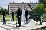 Почетный караул перед открытием мемориала