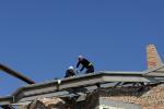 Завершается монтаж кровли