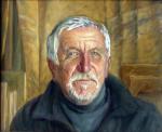 Н. Бабаш. Портрет художника Н. Горбунова. 2010. Холст, масло. Третье место в номинации «Живопись»