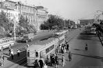 Трамвай на улице Гагарина. 1960-е