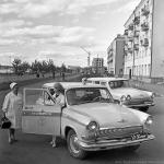 Этюд. Иртышская набережная. ГАЗ-22 «Волга»