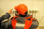 В технических помещениях ведётся монтаж системы отопления