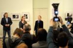 Выставку открыла директор Гёте-института в Новосибирске Штефани Петер