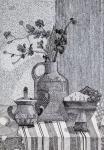 Мария Артемьева, 15 лет. Натюрморт с кувшином. Педагог Е.В. Неупокоева (ДХШ № 2)