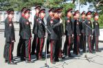 Праздничной песней приветствовали гостей омские кадеты