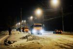 Снегоуборочная техника на улице Ватутина