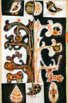 Любовь Стрельчик, 14 лет. Древо жизни. Аппликация, вышивка. Педагог Н.А. Помогайбо (ДШИ № 18)
