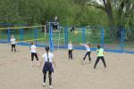 Пляжный волейбол для детей
