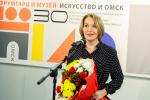 Коллектив поздравила замминистра культуры Омской области Светлана Бакулина