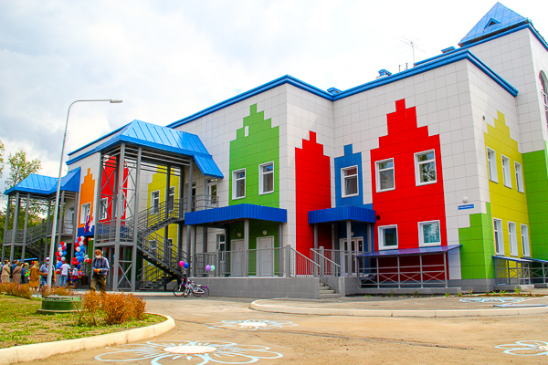 Новое здание детского сада №366 на ул. Краснознаменной торжественно открыли в 2020 году
