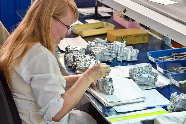 Quality control at the place of production in Omsk