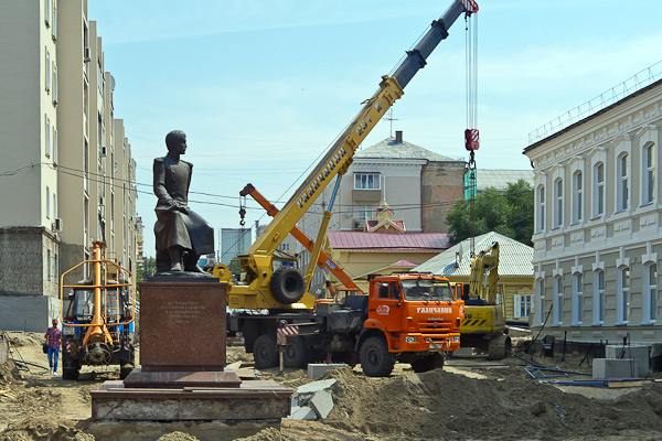 Реконструкция улицы Чокана Валиханова в Омске