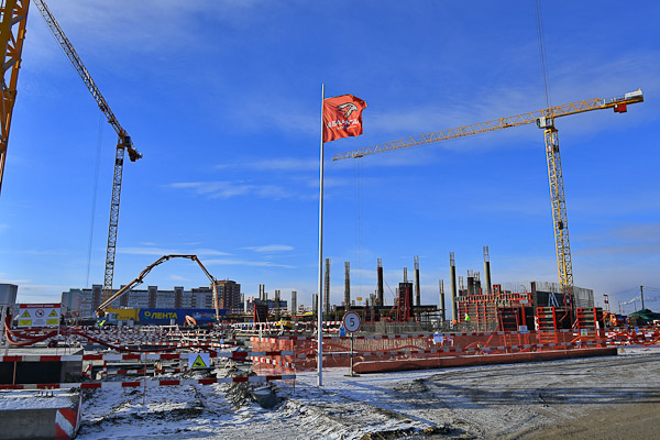 Строительство ледового дворца «Арена-Омск»
