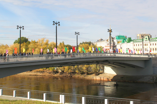 Реконструкция Юбилейного моста в Омске