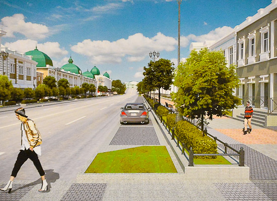 Проект реконструкции Любинского проспекта, Омск