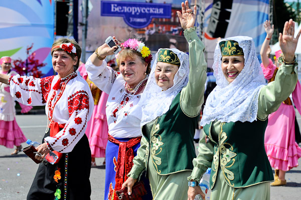 Festivities in Omsk