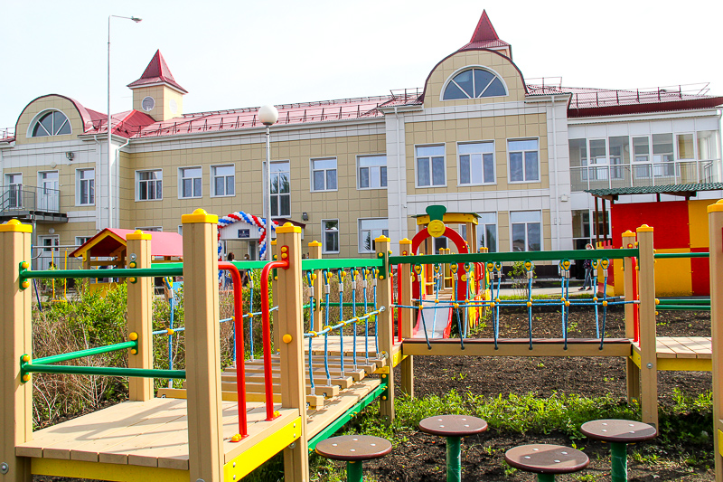 Детский сад при средней общеобразовательной школе № 138 построен по нацпроекту «Демография», Омск