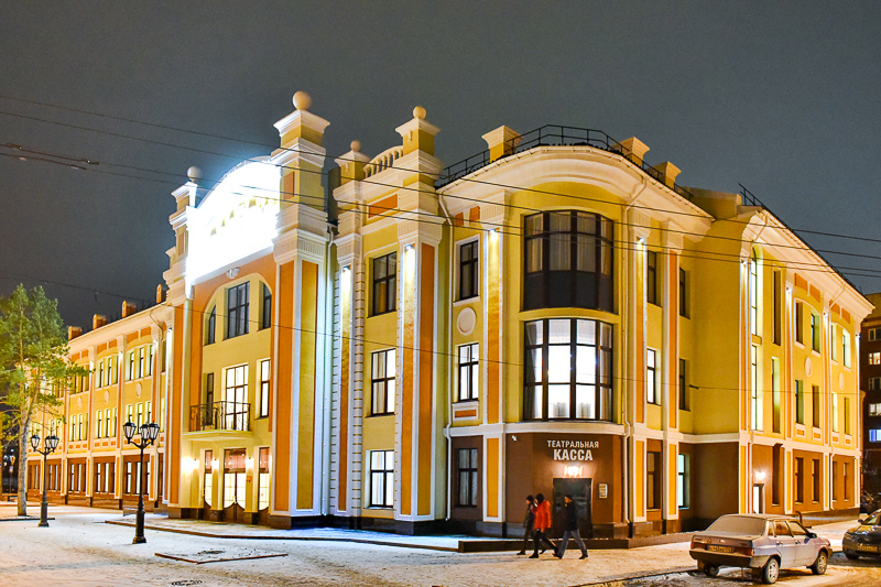 После масштабной реконструкции Омский драматический театр «Галерка» открылся для посетителей в 2018 году, Омск